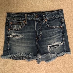 AMERICAN EAGLE DARK JEAN SHORT